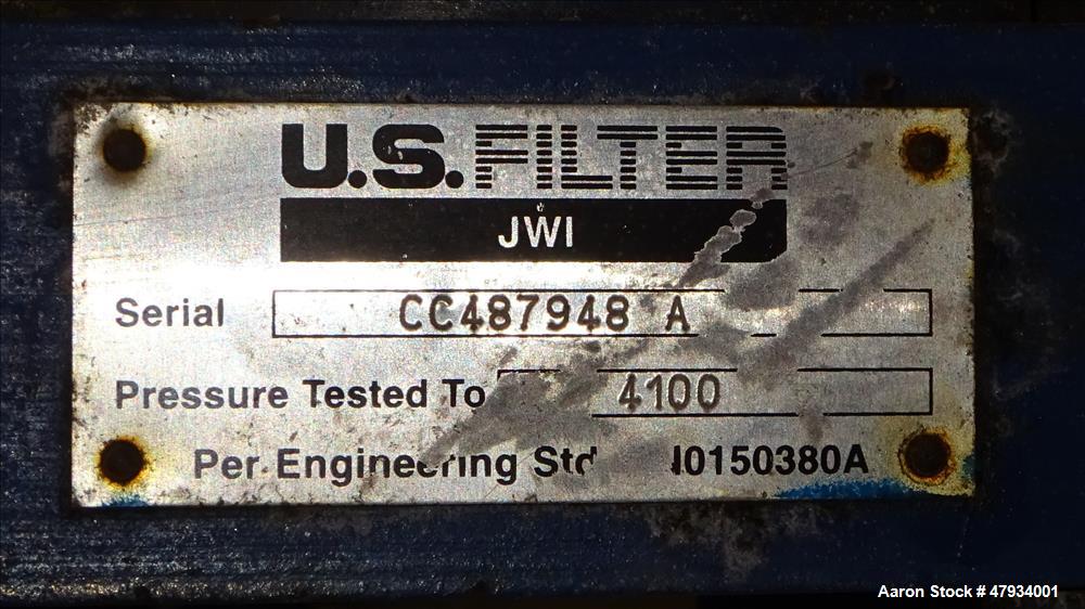 Used JWI J-Press Filter Press, Model 800G25-50-20DYLW.