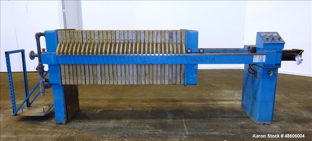 Used Siemens J-Press Filter Press, 800G32-32-16DYLS.