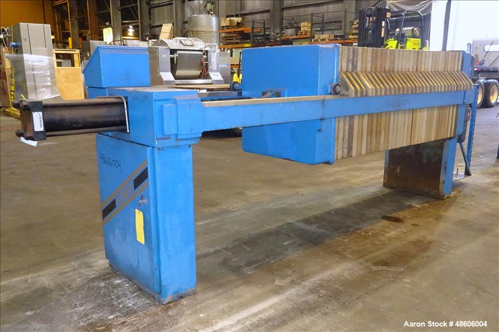 Used Siemens J-Press Filter Press, 800G32-32-16DYLS.