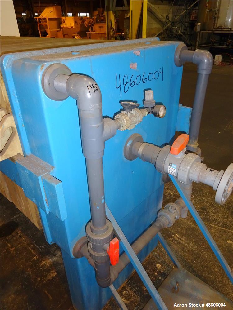 Used Siemens J-Press Filter Press, 800G32-32-16DYLS.