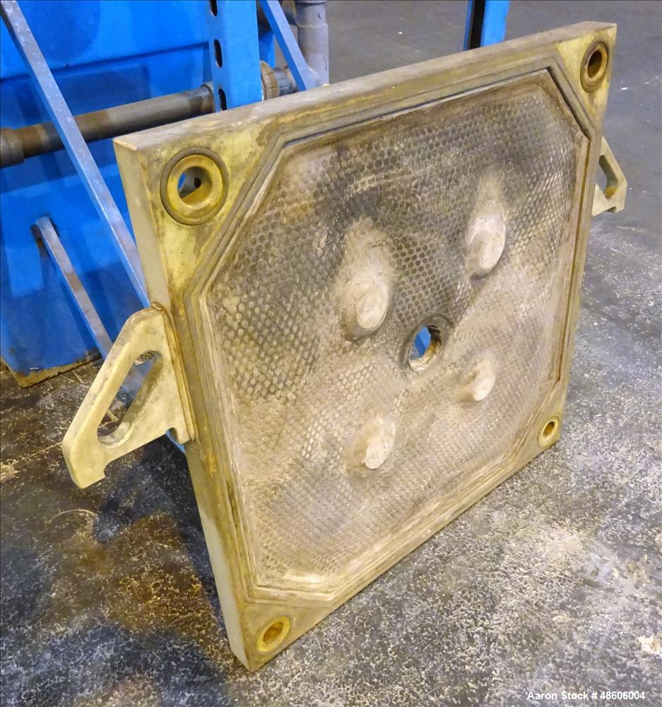 Used Siemens J-Press Filter Press, 800G32-32-16DYLS.
