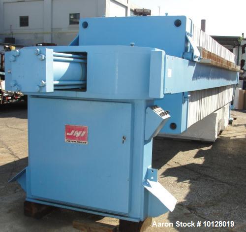 Used- JWI Recessed Plate Filter Press, Model 1450 mm