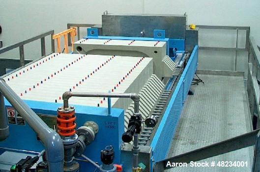 Used Komline Sanderson Filter Press, Model K-S Avery 1200-225 LS/28-38/32