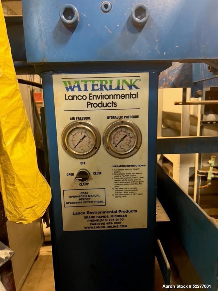 Used-Waterlink / Lanco Filter Press