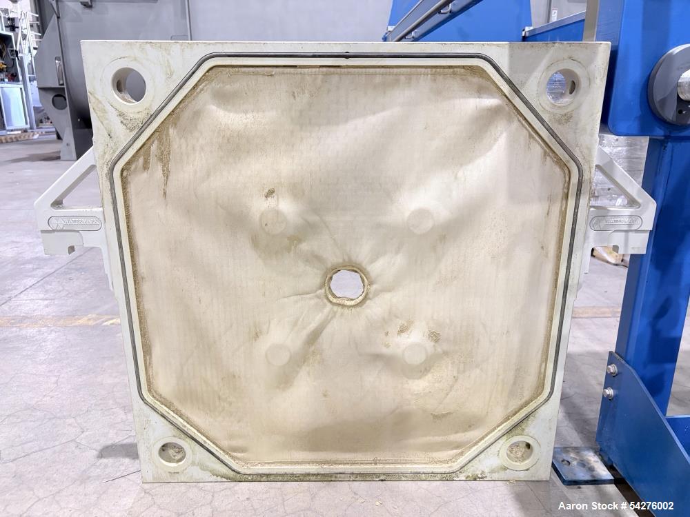 Used M.W. Watermark FP800G32L Filter Press with 800mm Plates for Sale
