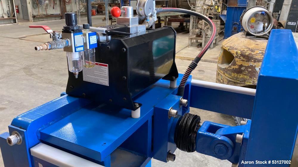 Used Met-Chem 5 Cubic Foot 630mm Filter Press