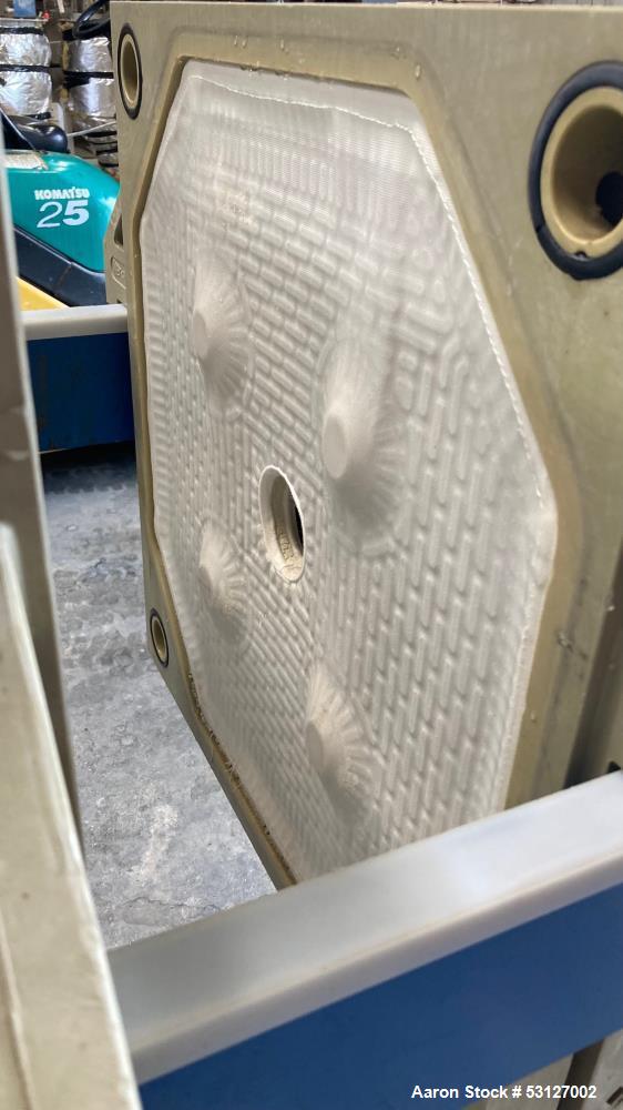 Used Met-Chem 5 Cubic Foot 630mm Filter Press