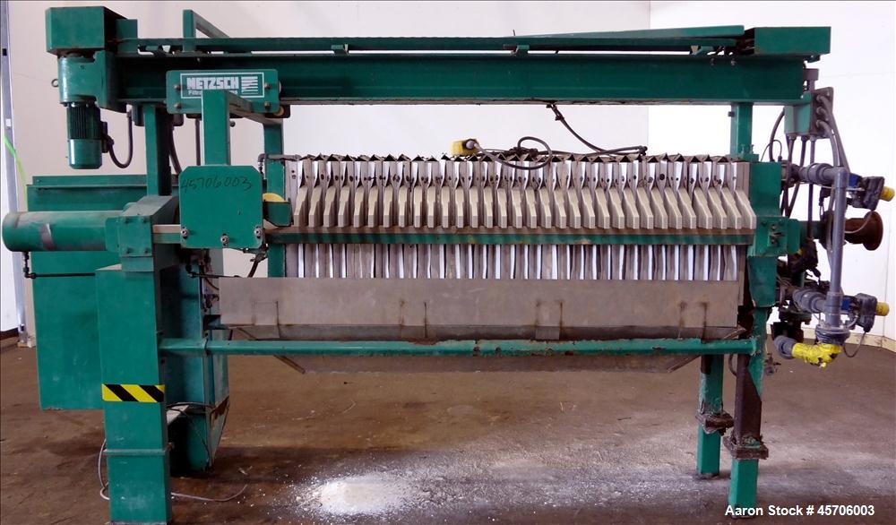 Used Netzsch Filter Press Model 630/1/24/32.