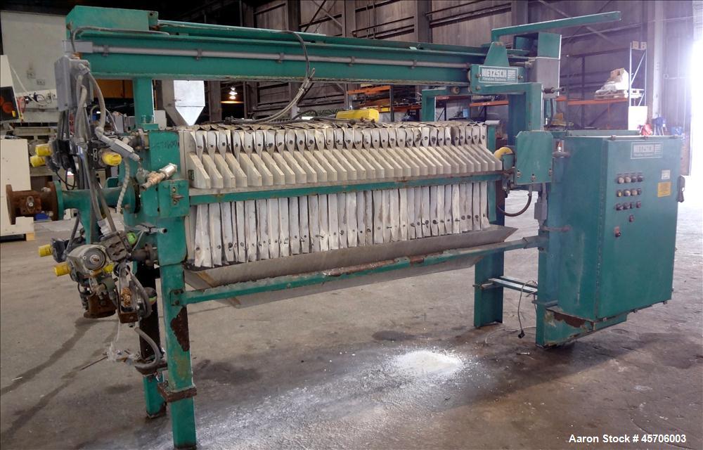 Used Netzsch Filter Press Model 630/1/24/32.