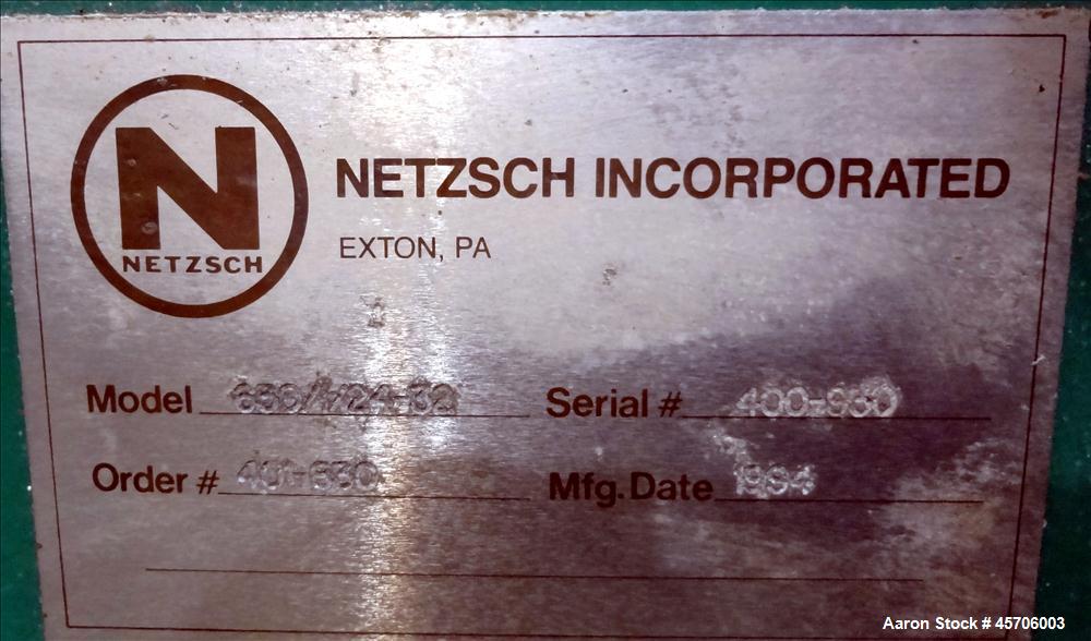 Used Netzsch Filter Press Model 630/1/24/32.