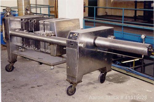 Used SEN Orion 40 Chamber Mobile Filter Press