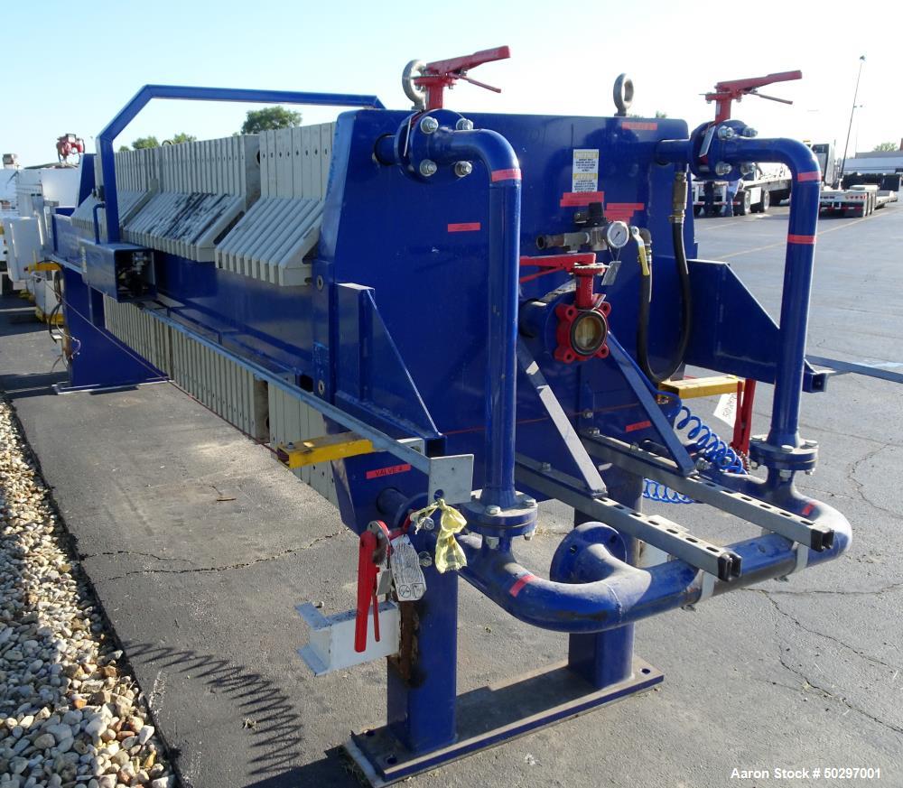 Used Pacific Press Co. Filter Press, Model P10E132C-40/50.