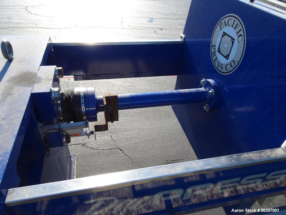 Used Pacific Press Co. Filter Press, Model P10E132C-40/50.