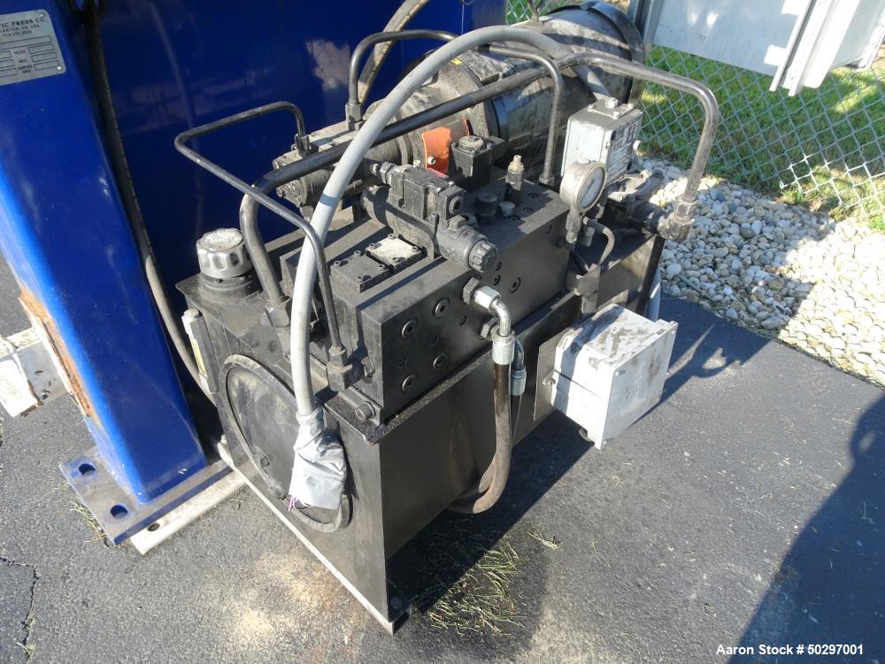 Used Pacific Press Co. Filter Press, Model P10E132C-40/50.