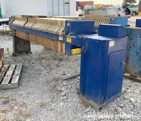 Used Pacific Press Co. Filter Press, Model P630E132A-12R