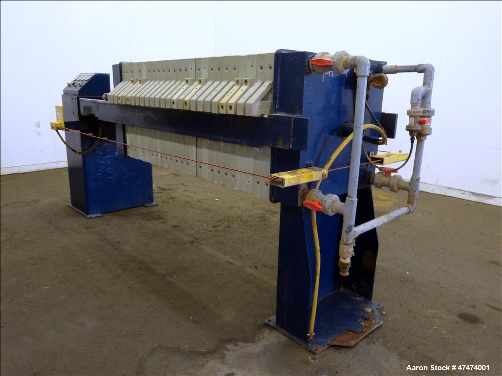 Used Pacific Press Company Filter Press, Model P630E132A-5R