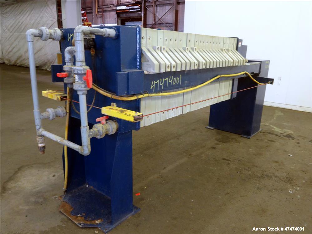 Used Pacific Press Company Filter Press, Model P630E132A-5R