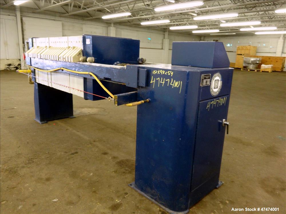 Used Pacific Press Company Filter Press, Model P630E132A-5R