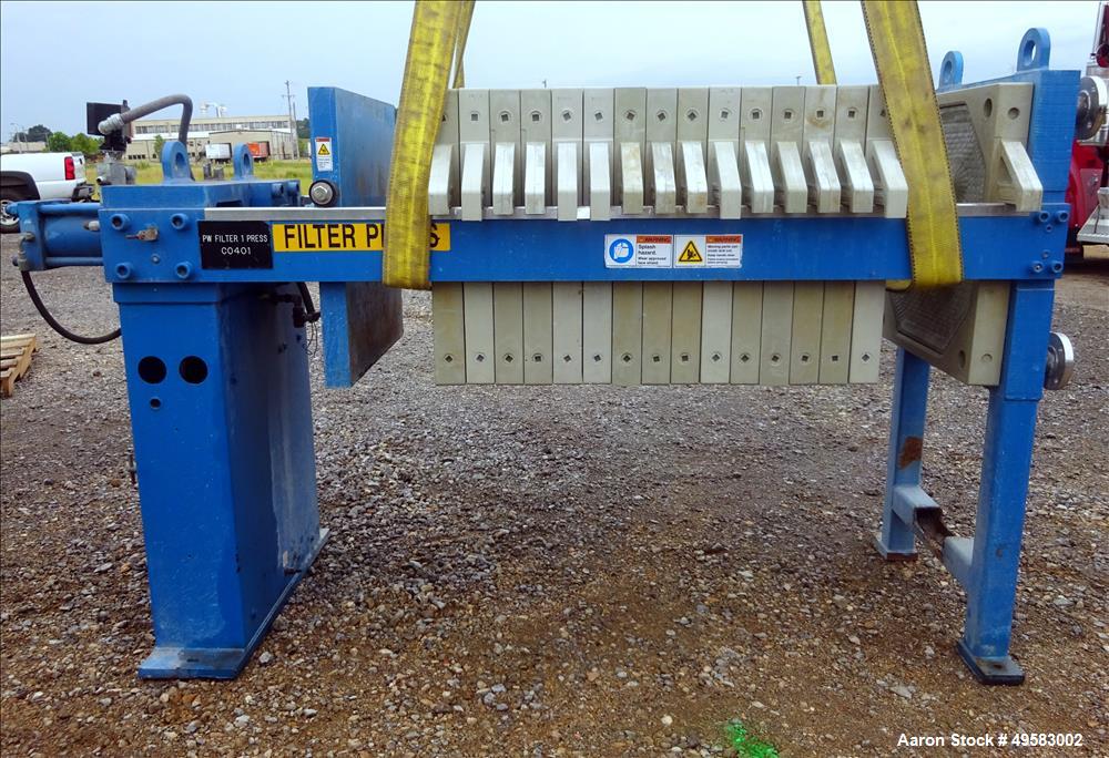 Used Parkson Filter Press, Model AFP-630-100.