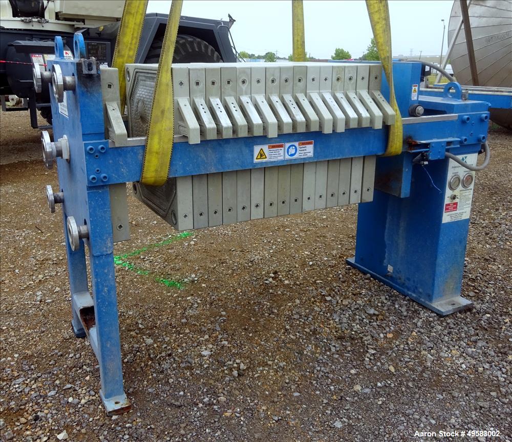 Used Parkson Filter Press, Model AFP-630-100.