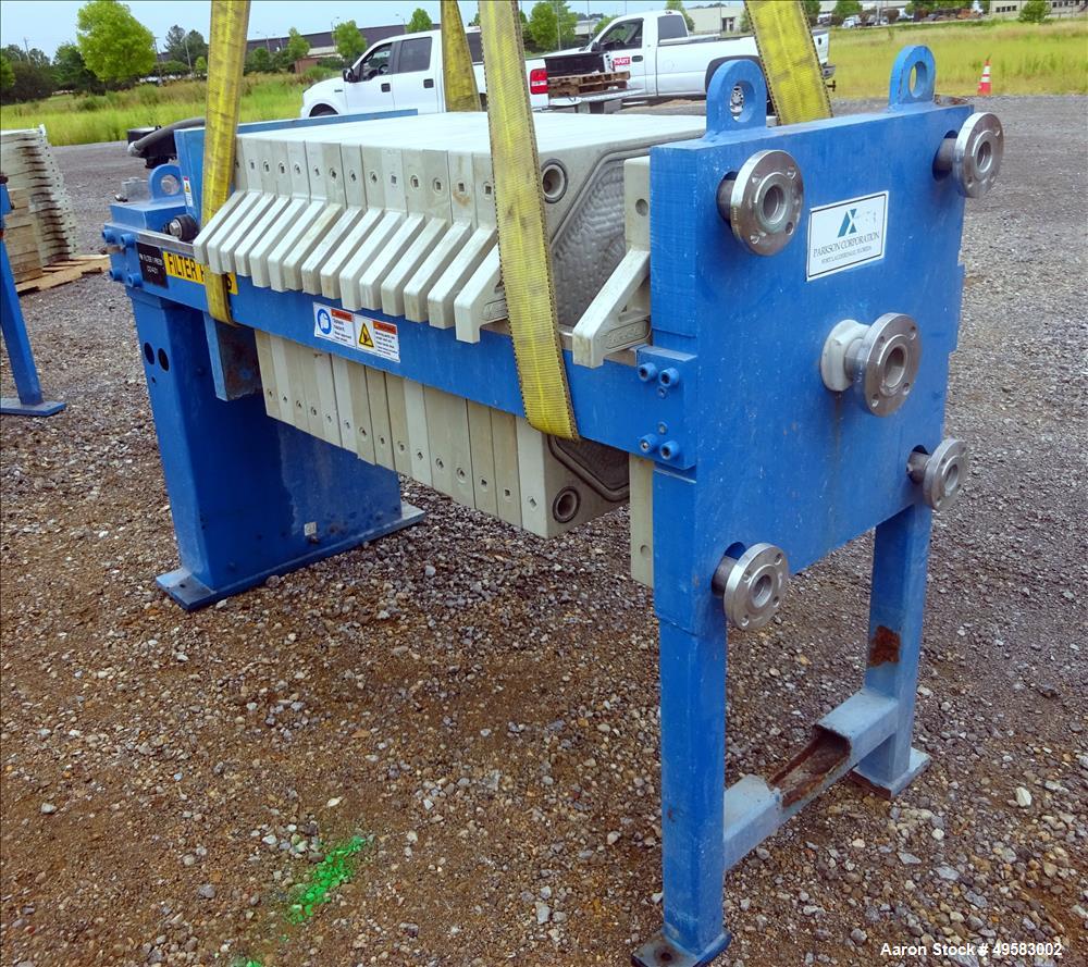 Used Parkson Filter Press, Model AFP-630-100.