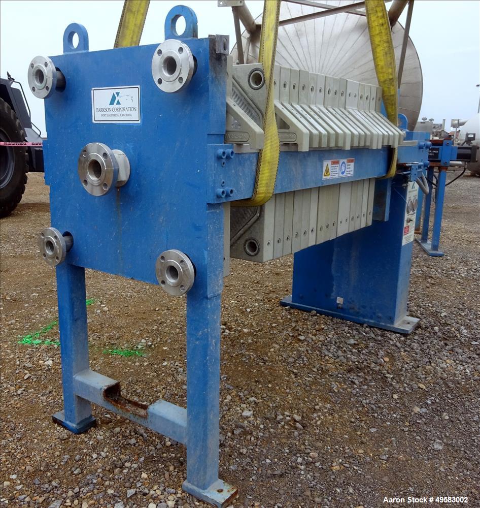 Used Parkson Filter Press, Model AFP-630-100.