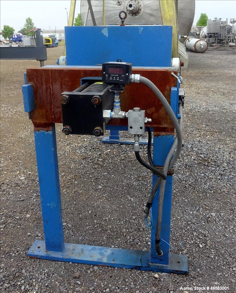 Used Parkson Filter Press, Model MFP-470-100.