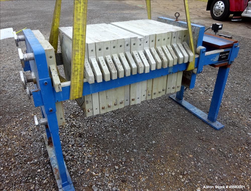 Used Parkson Filter Press, Model MFP-470-100.