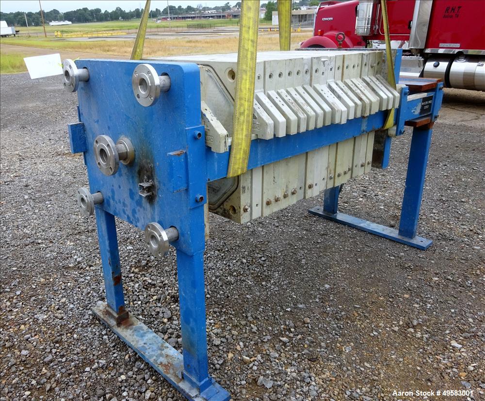 Used Parkson Filter Press, Model MFP-470-100.