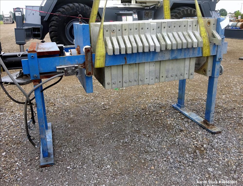 Used Parkson Filter Press, Model MFP-470-100.