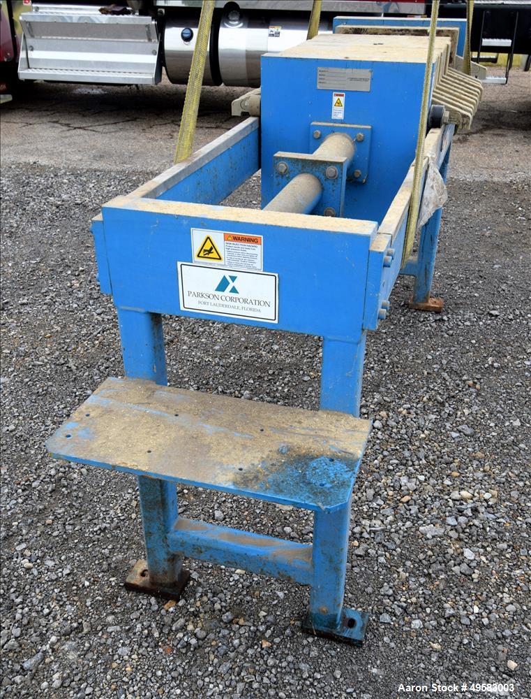 Used Parkson Filter Press, Model MFP-470-100.