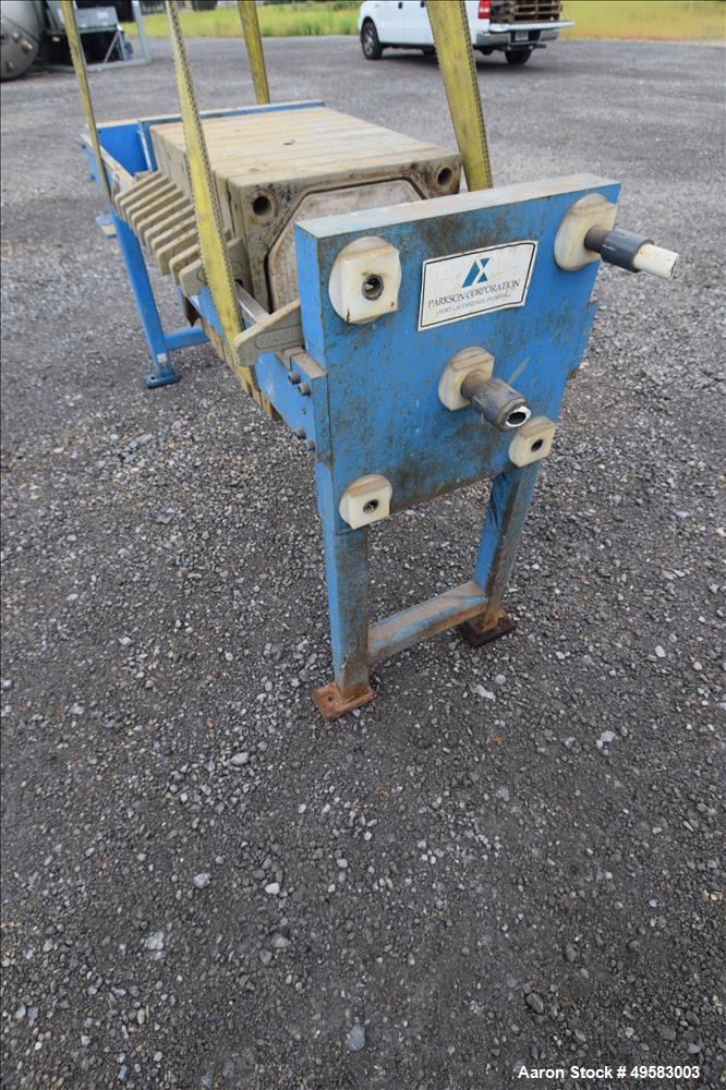 Used Parkson Filter Press, Model MFP-470-100.
