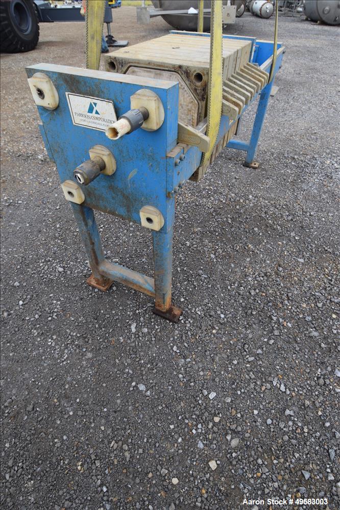 Used Parkson Filter Press, Model MFP-470-100.