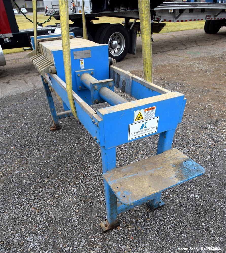 Used Parkson Filter Press, Model MFP-470-100.