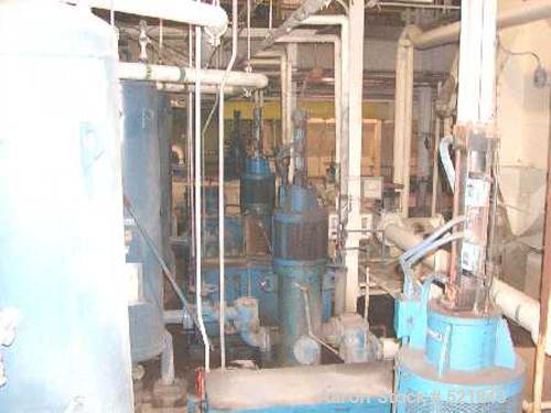 USED: Passavant water treatment filter press, model 64, 3408 square feet filtration area, equal to 39.6 square feet of filtr...