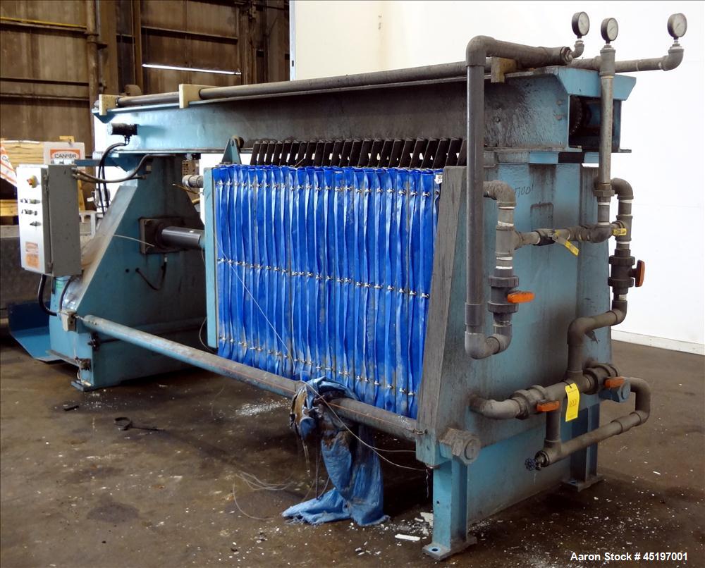 Used Perrin Head Filter Press, Model 1000mm