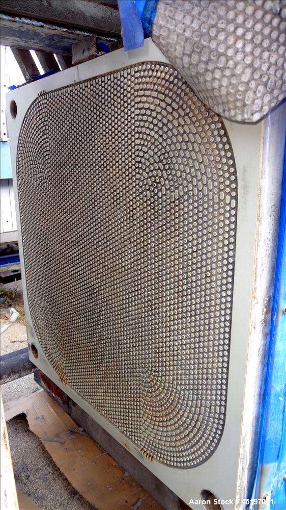 Used Perrin Head Filter Press, Model 1000mm
