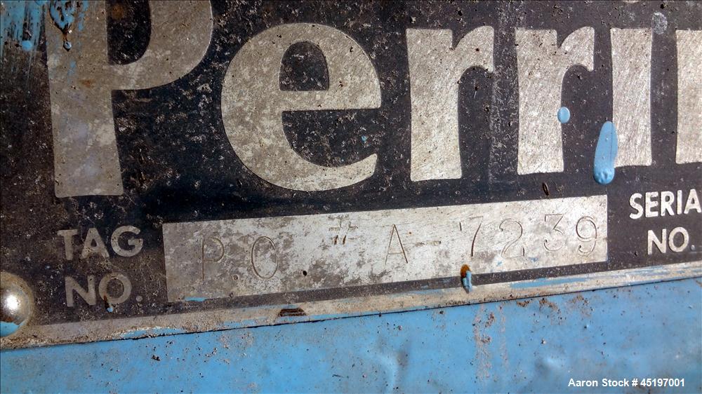 Used Perrin Head Filter Press, Model 1000mm