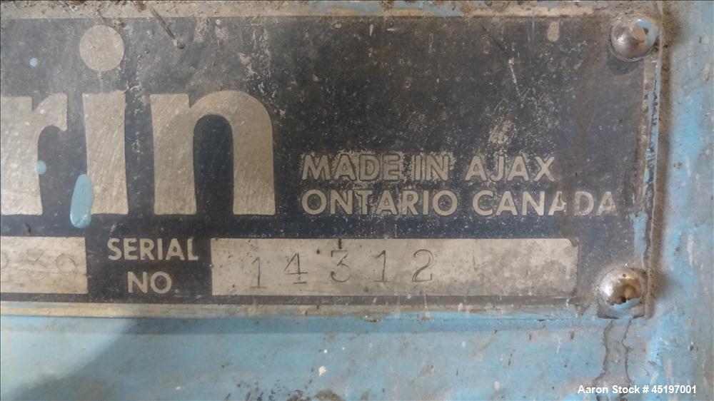Used Perrin Head Filter Press, Model 1000mm