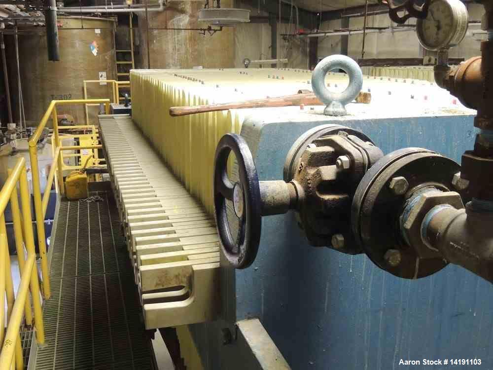 Used Perrin Filter Press, 882 Square Feet