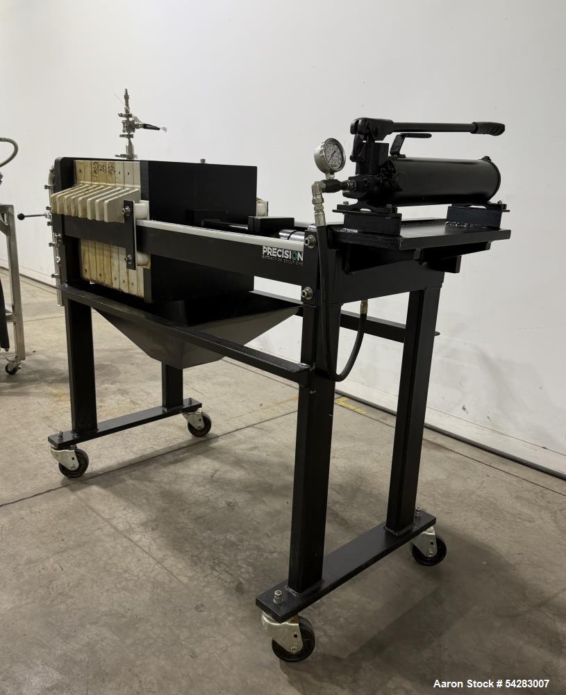 Used Precision Extraction Solutions Plate & Frame Filter Press – Approx. 35.5 Sq