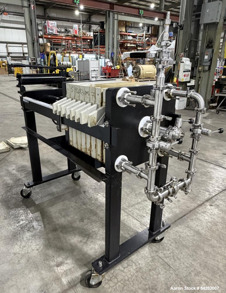 Used Precision Extraction Solutions Plate & Frame Filter Press – Approx. 35.5 Sq