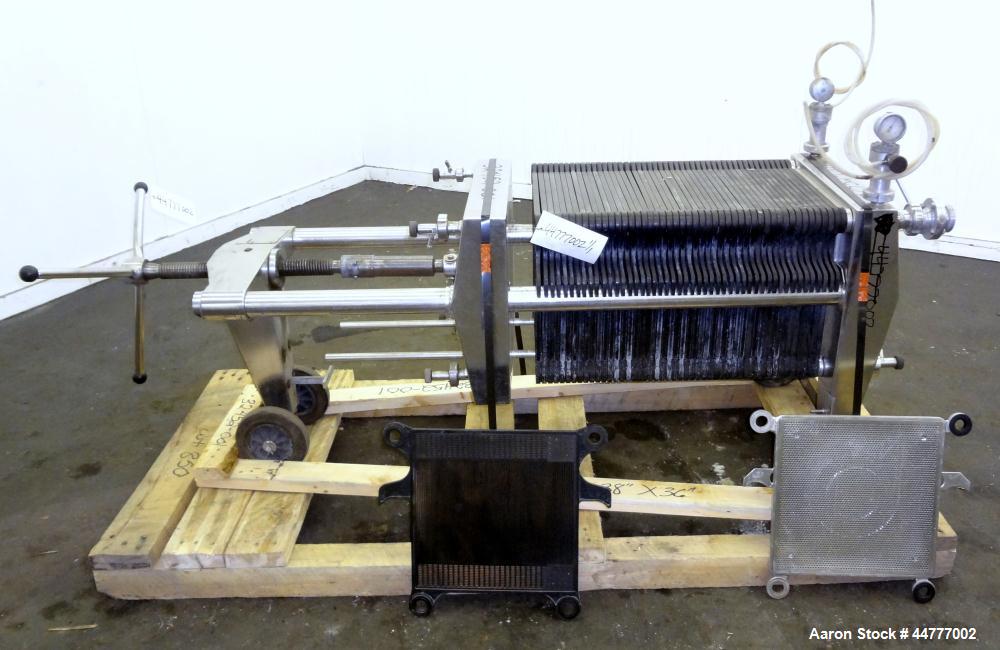 Used Stainless Steel Seitz-Werke Polishing Press, Type 40/60