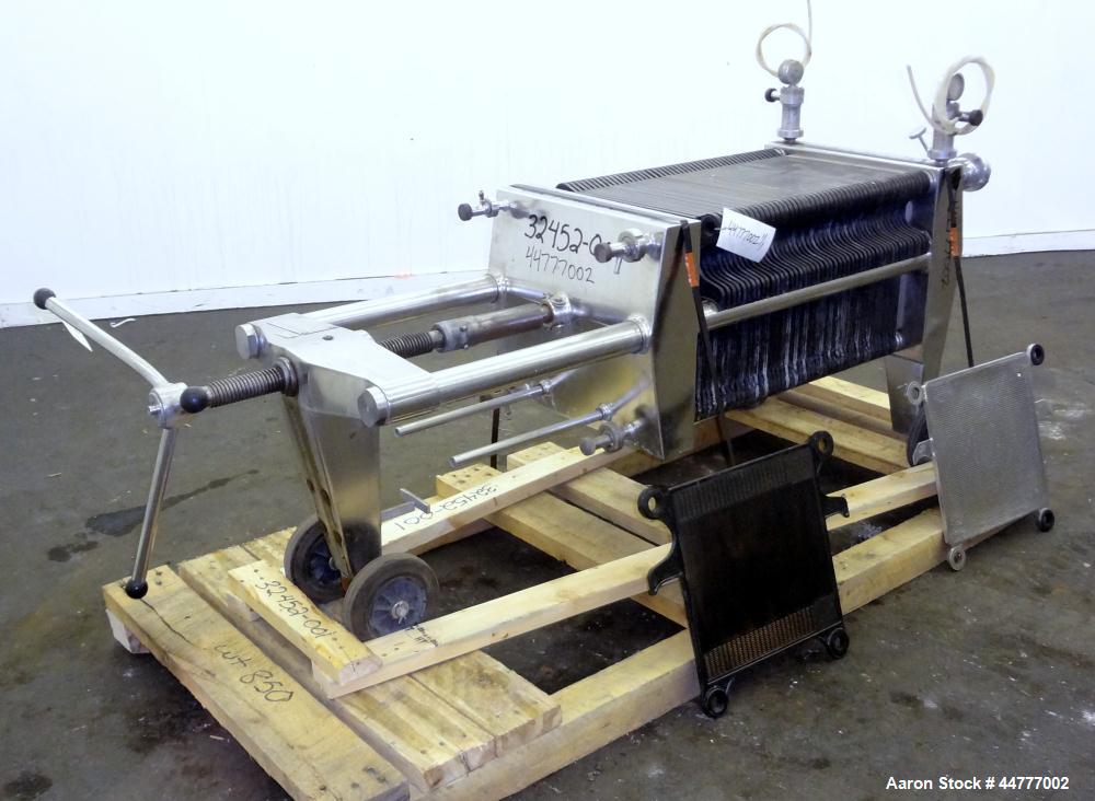 Used Stainless Steel Seitz-Werke Polishing Press, Type 40/60