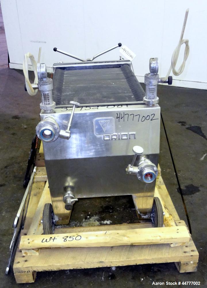 Used Stainless Steel Seitz-Werke Polishing Press, Type 40/60