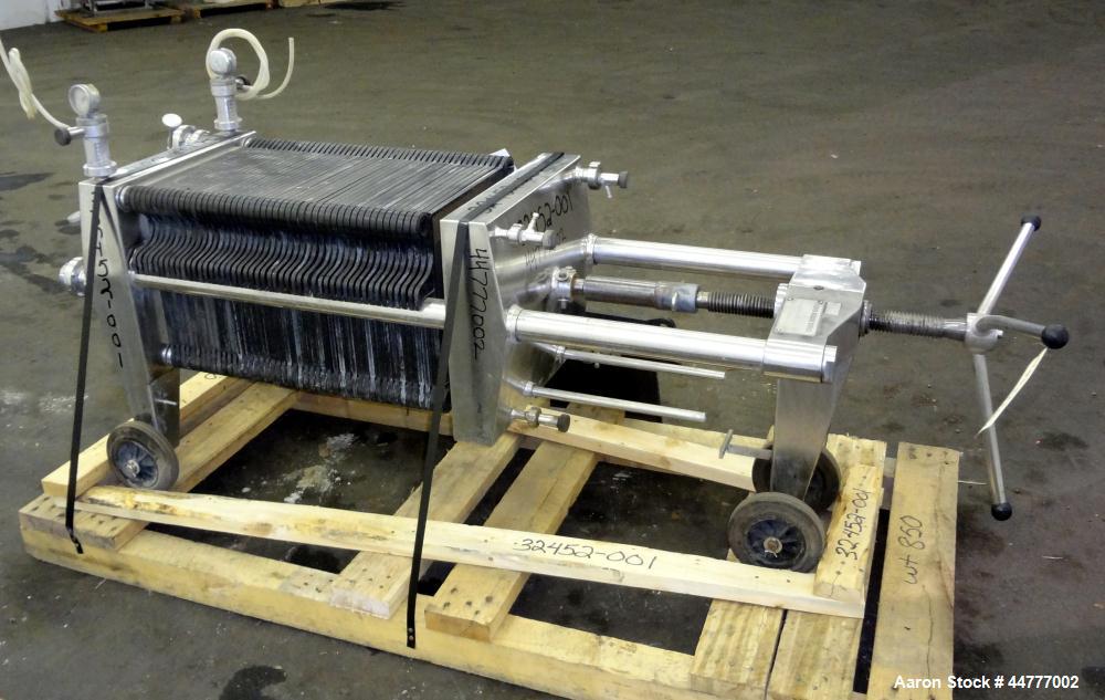 Used Stainless Steel Seitz-Werke Polishing Press, Type 40/60