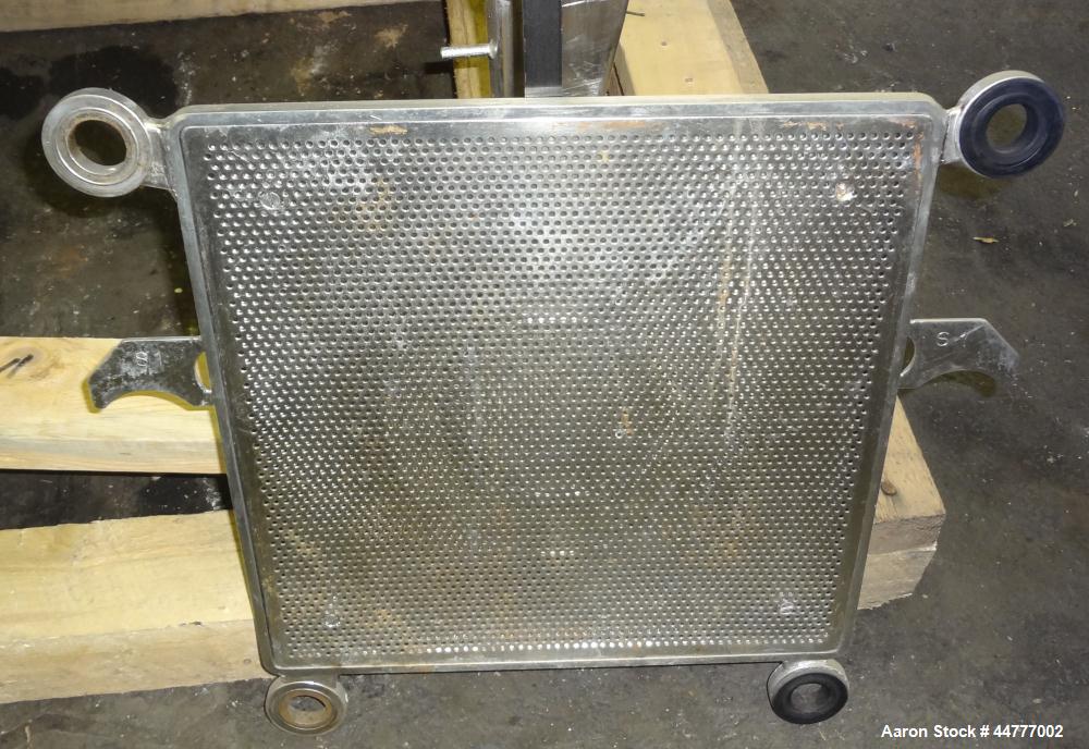 Used Stainless Steel Seitz-Werke Polishing Press, Type 40/60