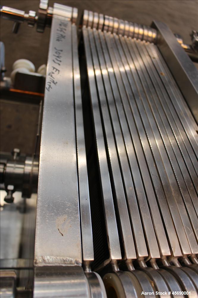 Used Seitz Filter Press, Model V600P/50, Stainless Steel Construction