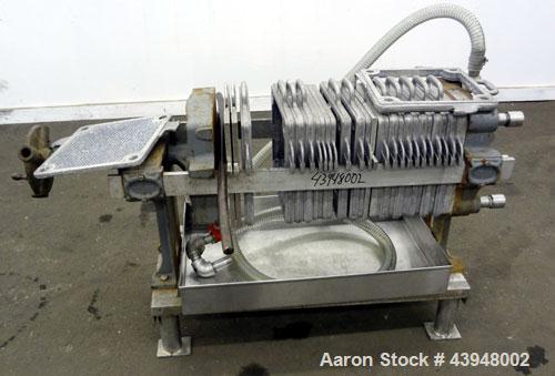 Used Aluminum T. Shriver Filter Press
