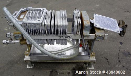 Used Aluminum T. Shriver Filter Press